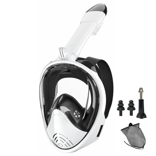 Full face snorkel mask - snorkel, w/