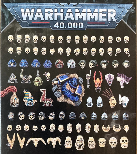 Battle damaged skulls - battle,