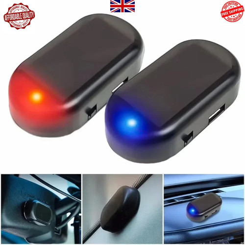 Solar power car led - led, dummy