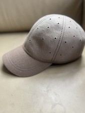 Christy’s London Baseball Cap Beige Wool  with Unisex Size M