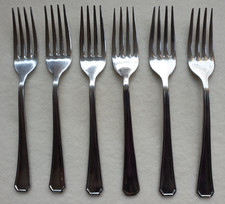 6 VINTAGE ART DECO STYLE FIRTH