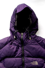 The North Face hooded puffer