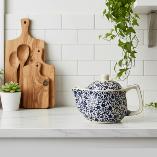 Small herbal teapot built in - herbal, &