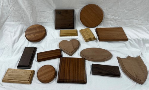 Custom solid wood display base - custom,