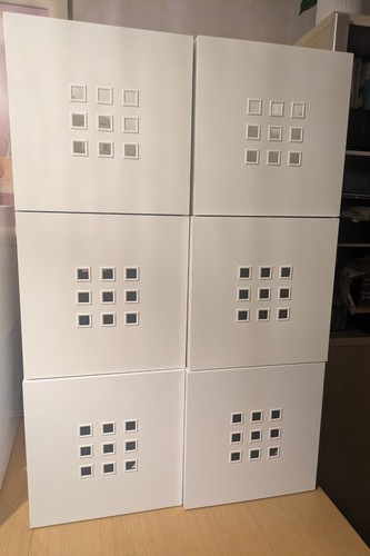 Ikea lekman white - white, storage