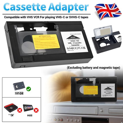 Vhs vhsc tape converter - to,