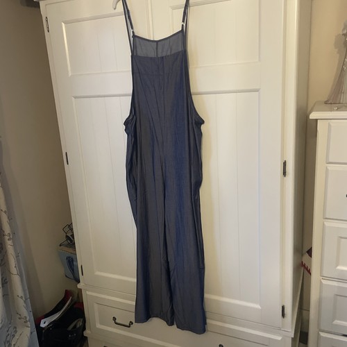 Womens cotton linen jumpsuit - womens,