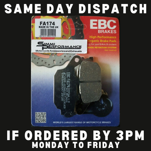 Ebc organic rear brake - ebc,