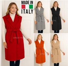 Ladies Long Gilet Womens Edge