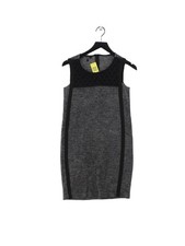 Peruzzi A-Line Midi Dress in Grey