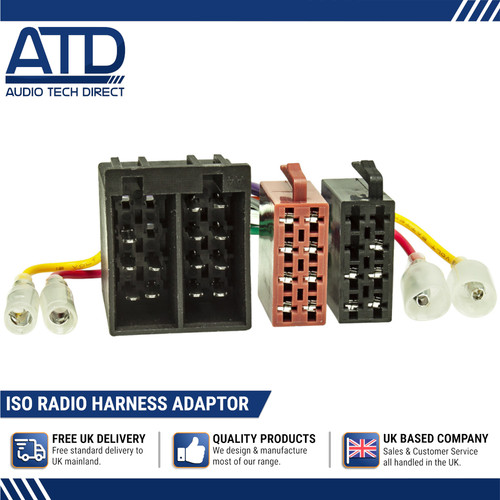 Universal iso radio harness - universal,