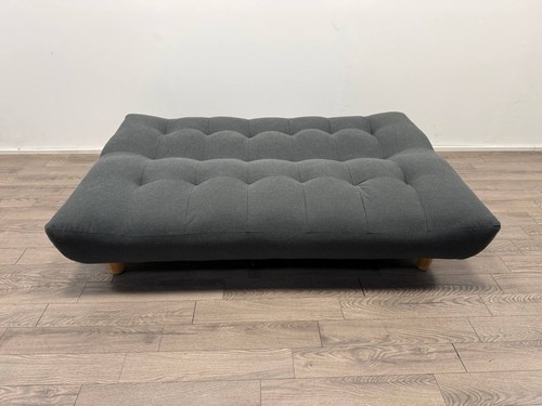 Kota charcoal fabric seater - charcoal,
