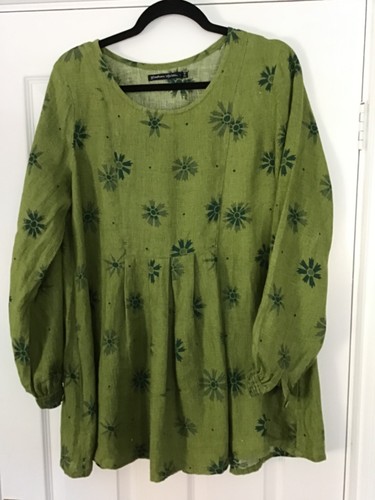 Gudrun sjoden lime green - green, tunic
