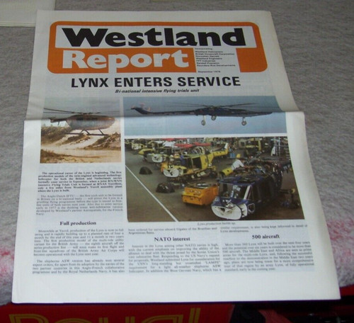 Westland report september 1976 - september,