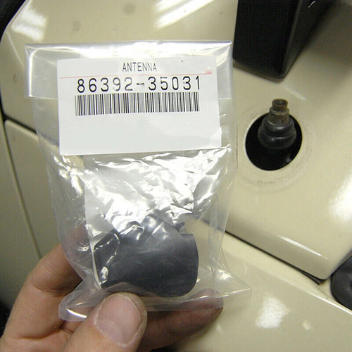 Black car antenna bezel - antenna, base