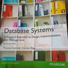 Database Systems: A Practical Approach to Design, Implementation, and