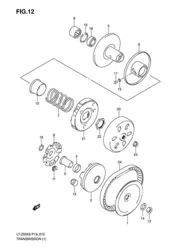 Suzuki genuine atv drive - atv,