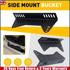 Universal Fits For BMW Mini R56 Black Racing Bucket Seat Side Mounts 1Pair New