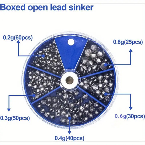 205pcs fishing weight sinkers - fishing,