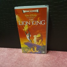 Disney The Lion King VHS PAL