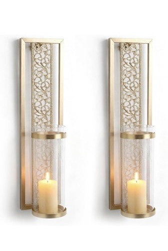 2pcs wall candle - 2pcs, sconces,