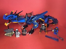 LEGO Ninjago Stormbringer Set 70652 Missing some Parts but minifigures complete
