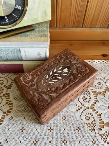 Vintage hand carved - hand, wooden