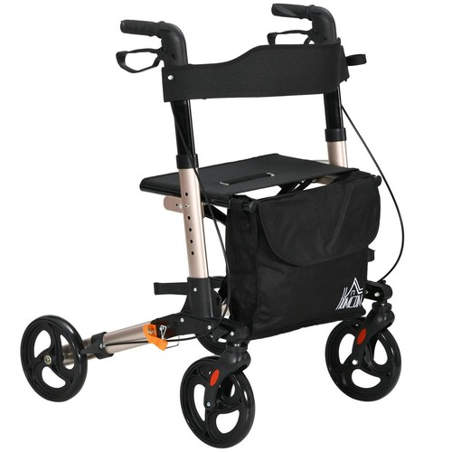 Homcom wheel rollator - homcom, 4