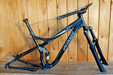 Specialized XC Comp 26" Full Suspension Mtb Frame + Marzocchi Forks Size Medium