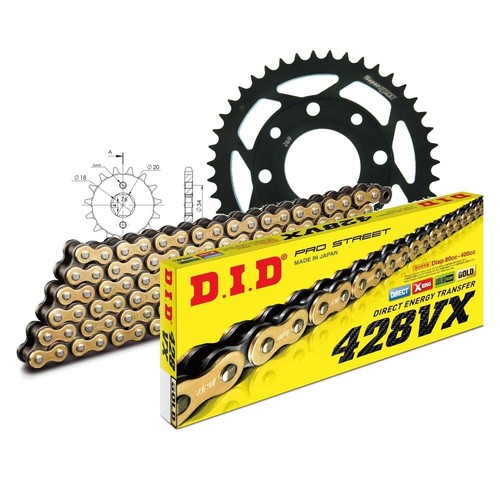 Did motorcycle chain - set, steel