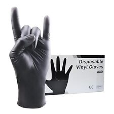 100 BLACK DISPOSABLE VINYL