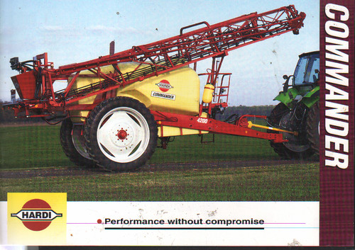 Hardi commander crop sprayer - hardi,