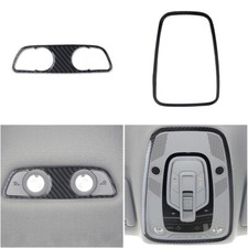 Roof Light Decal Trim Carbon Fiber Sticker For Audi A4 A5 2017-2024