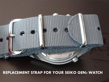REPLACEMENT STRAP MILITARY PILOT SEIKO GEN2 GEN-2 GEN TWO WATCH AND GEN1 ONE
