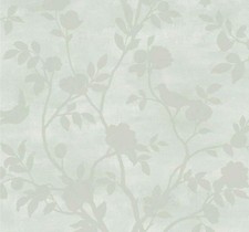 Laura Ashley Wallpaper Eglantine Silhouette Eau De Nil 113373 Batch 101 Birds 