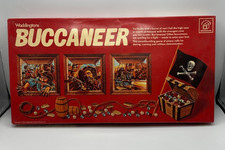 Waddington BUCCANEER Vintage Original 1976 Board Game Missing Parts Please Read