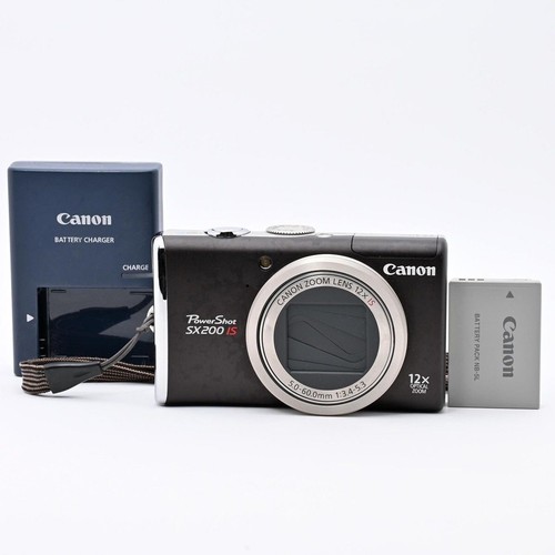 Canon powershot sx200 black - canon,