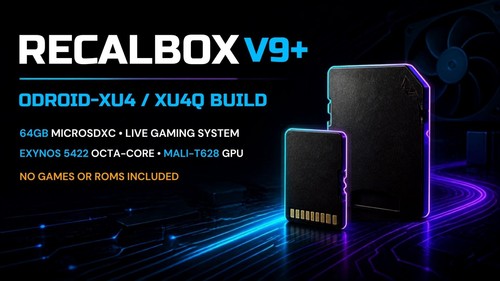 Recalbox odroid xu4 - recalbox, os