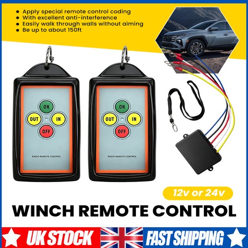 Electric wireless winch remote - electric,