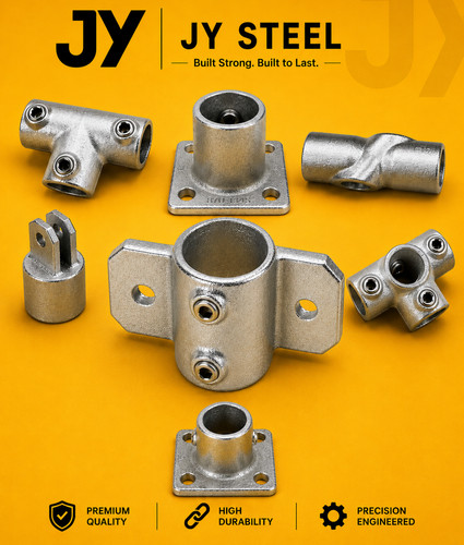 Galvanised key clamp - galvanised,