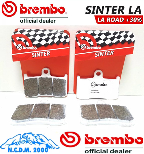 Kit brake pads front brembo - brake,