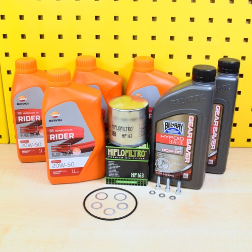 Oil change set - oil,