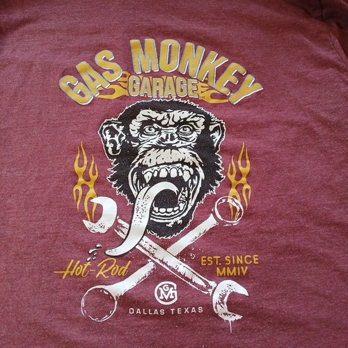 Gas monkey garage shirt - monkey, t-shirt