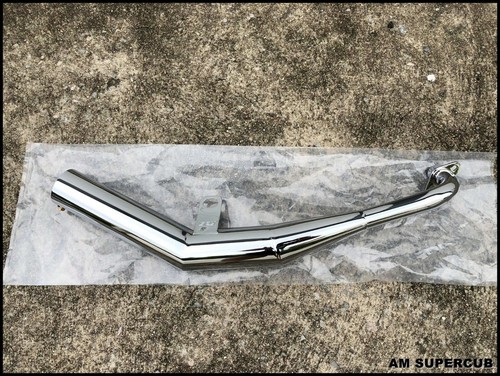 Chrome exhaust muffler honda - muffler,