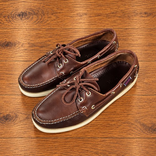 Sebago mens leather - sebago, boat
