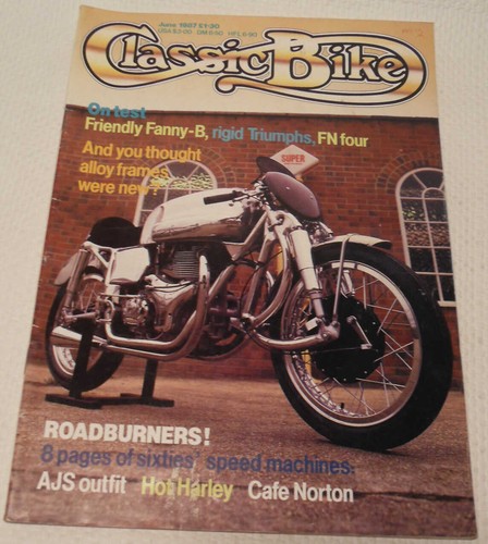 Classic bike alloy - 6/87, framed