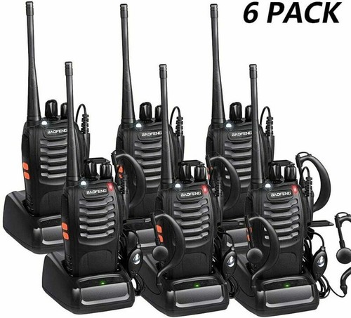 Baofeng 888s uhf pmr446 - 6x,