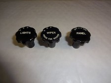 ASTON MARTIN DB4 DB5 DB6 LUCAS DASH KNOBS WIPER LIGHTS PANEL SET