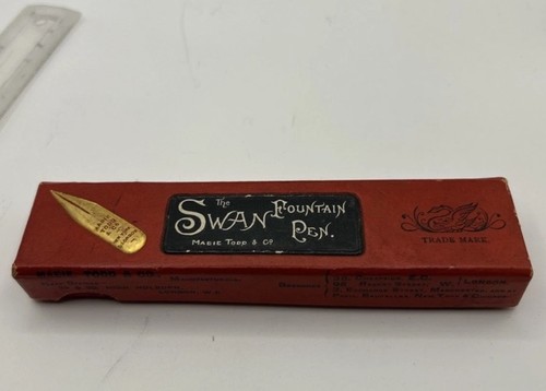 Onoto and swan pen - and, box