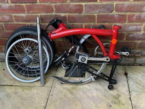 Brompton mk2 vintage - mk2, folding